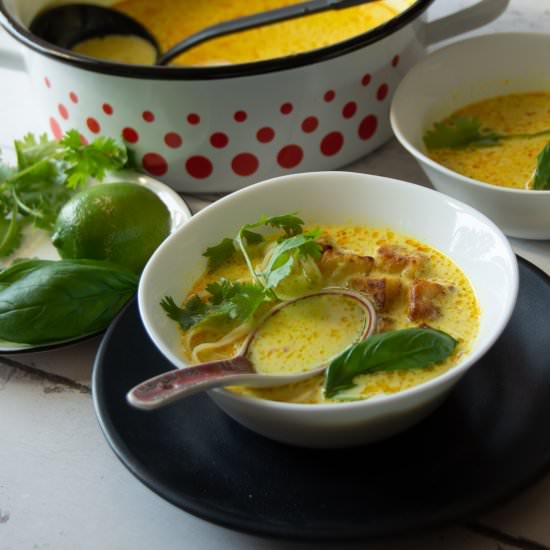 Vegan Laksa soup
