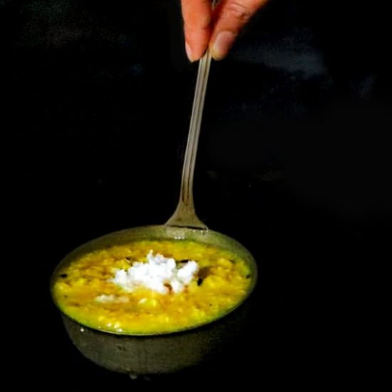 Moong daal with coconut
