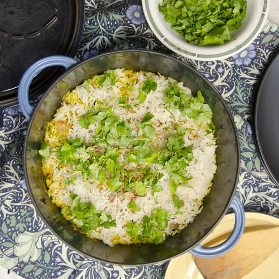Indian Style Chicken Biryani