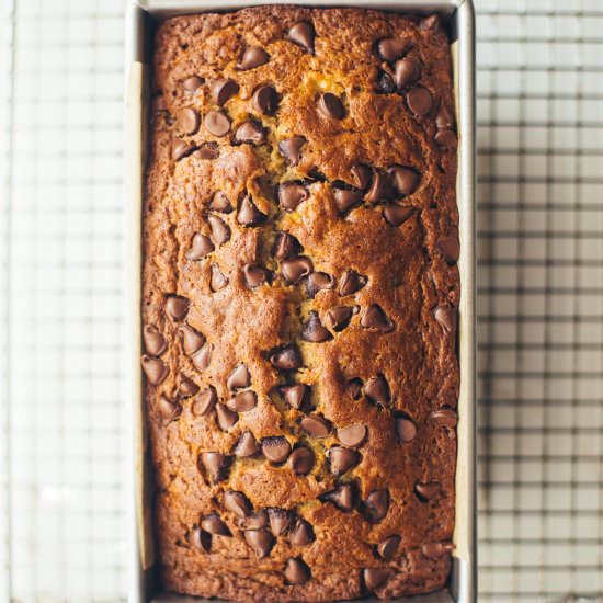 Weeknight Banana Bread