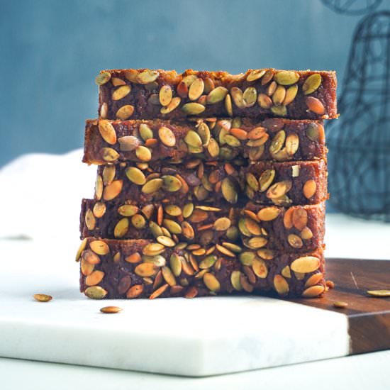 Almond Flour Pumpkin Bread