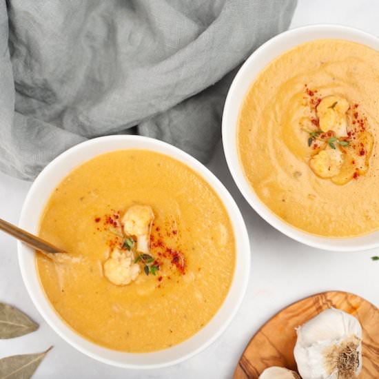 Vegan Cauliflower Soup