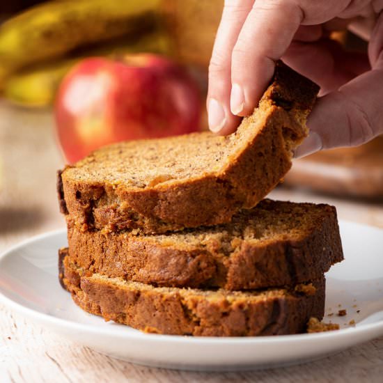 Apple Banana Bread