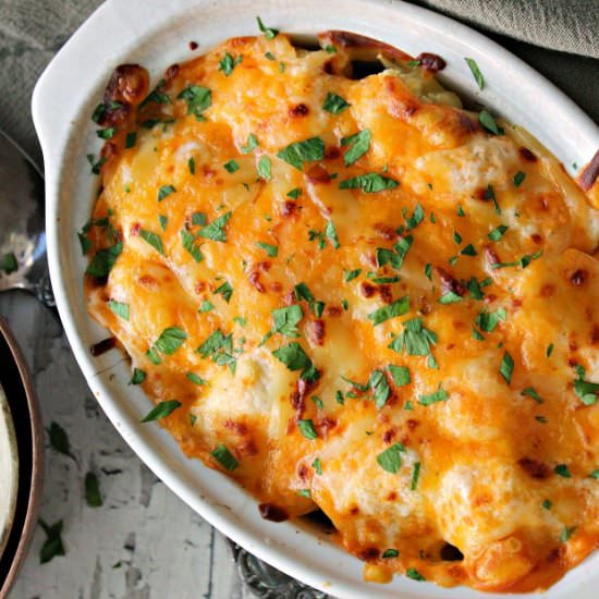 Cheesy Cauliflower Casserole