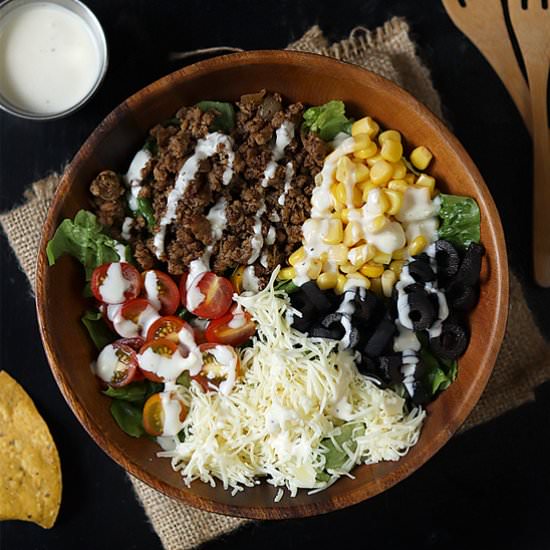 Beef Taco Salad