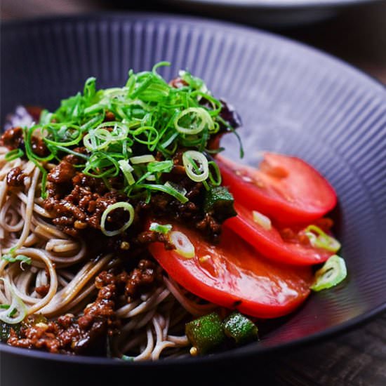 Summer Vegetable Soba Noodles