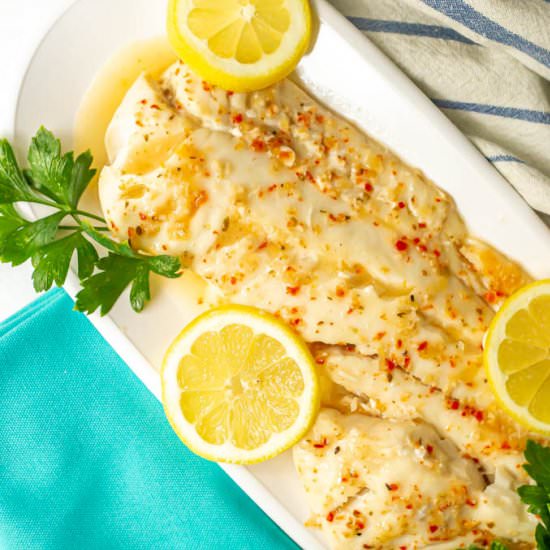 Easy Italian baked fish