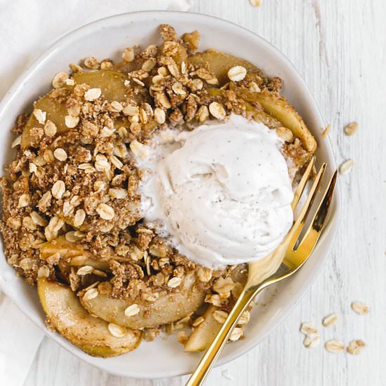 Healthy Apple Crisp