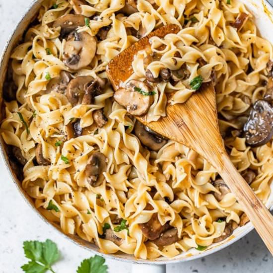 Mushroom Stroganoff