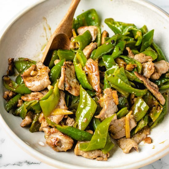 Sweet Ginger Pork Stir-Fry