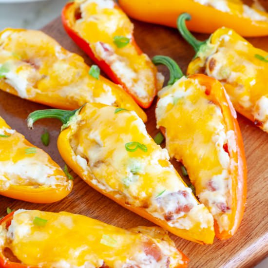 Cream Cheese Stuffed Peppers