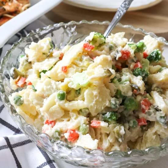 Creamy Dill Pickle Potato Salad