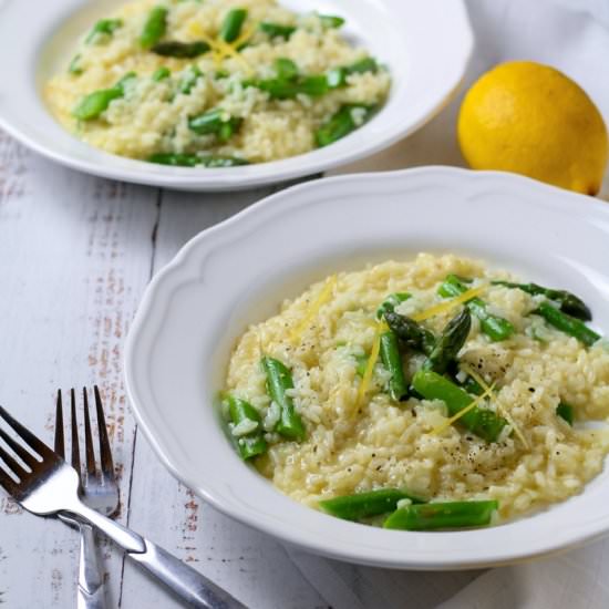 Asparagus and Lemon Risotto