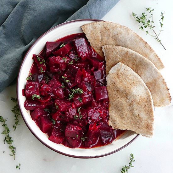 Coconut Beetroot Curry
