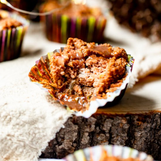 Vegan Apple Cinnamon Muffins (GF)