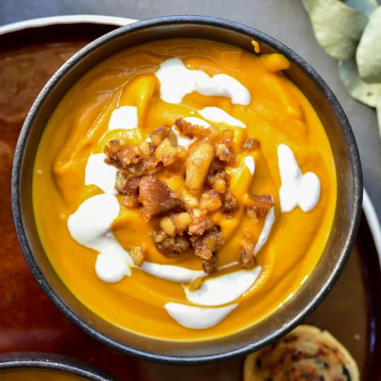 pumpkin chestnut soup