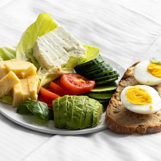Quick Healthy Vegetarian Plateau