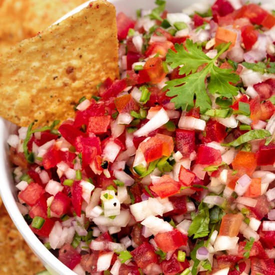 Healthy Mexican Pico De Gallo