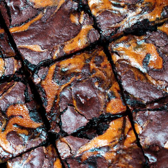 Pumpkin Pie Brownies