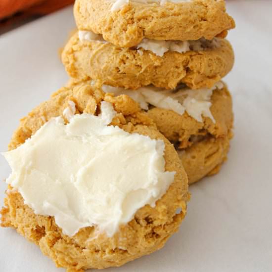 Soft Pumpkin Cookies