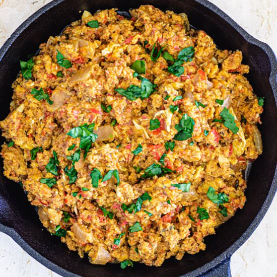 Nigerian Egg Stew