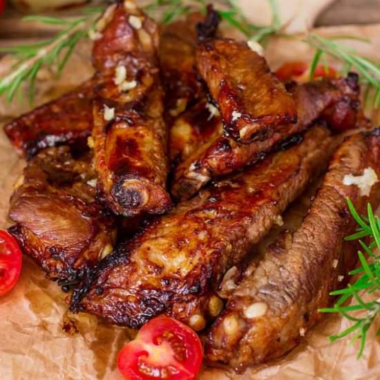 BBQ Smoked Riblets