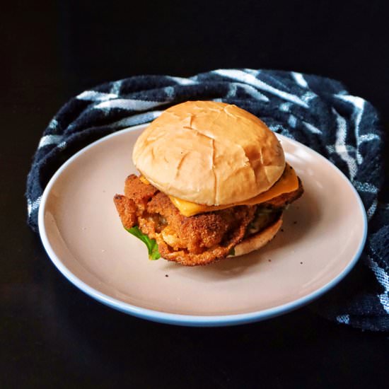 Breaded Chicken Burger