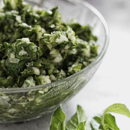 Oregano Salad (Lebanese)