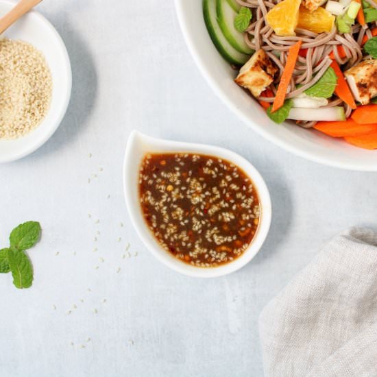 Sesame soy dressing