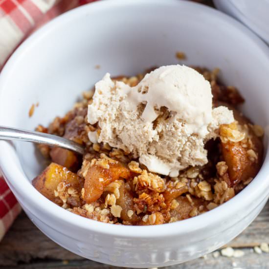 Cast Iron Skillet Apple Crisp