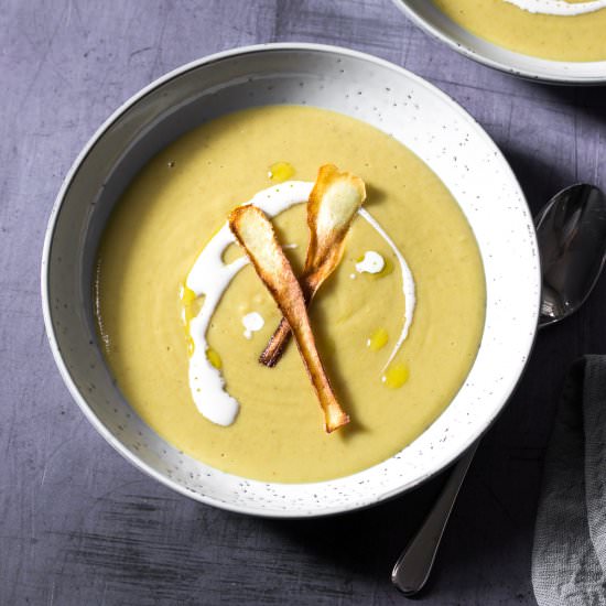 Curried Parsnip Soup