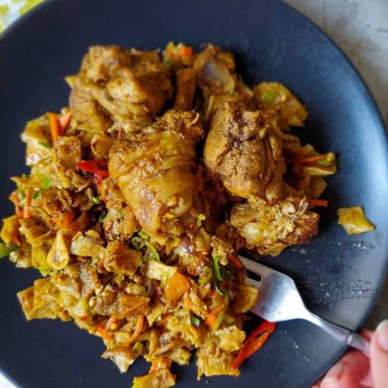 Sri Lankan Chicken kottu