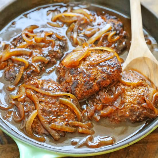 Skillet Salisbury Steaks