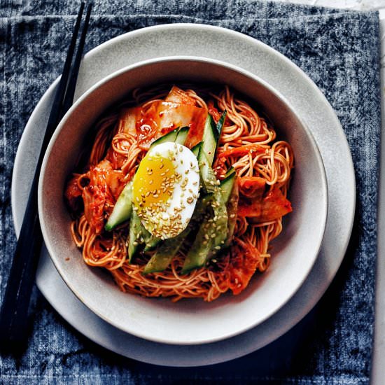 Bibim Guksu AKA Korean Cold Noodles