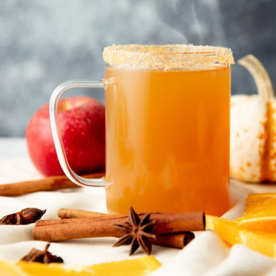 Bourbon Spiked Apple Cider