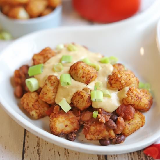 Loaded tater tots