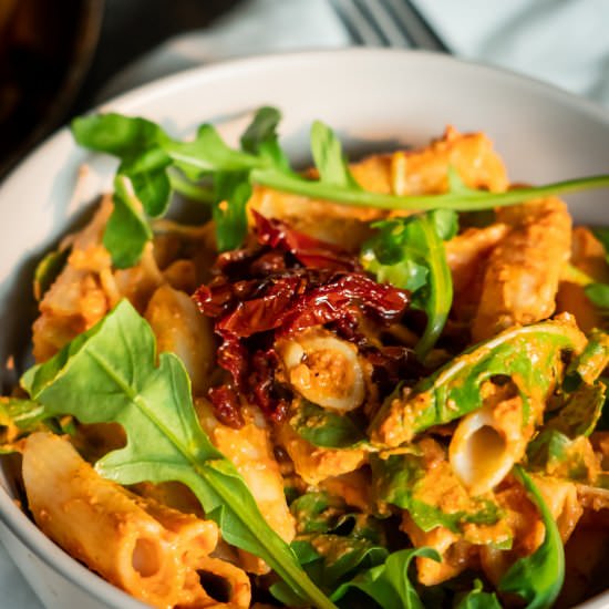 Creamy Sun-dried Tomato Pasta