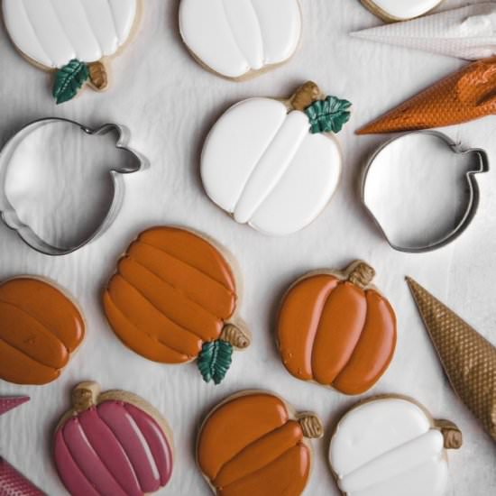 Simple Iced Sugar Cookies