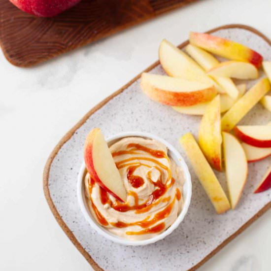 Salted Caramel Apple Dip