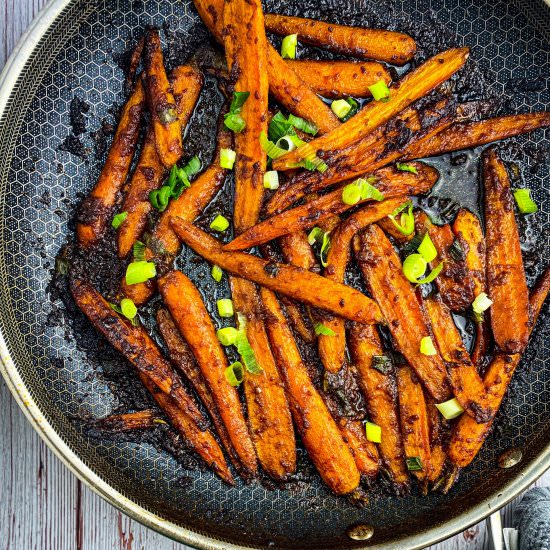 Brown Butter Miso Glazed Carrots