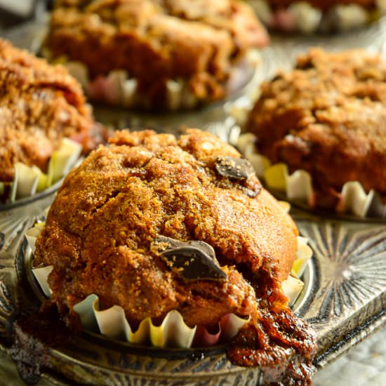 Pumpkin Brown Sugar Muffins