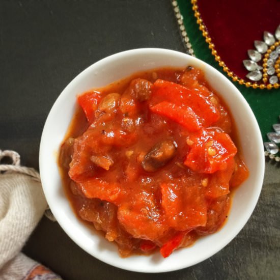 Tomato dates chutney