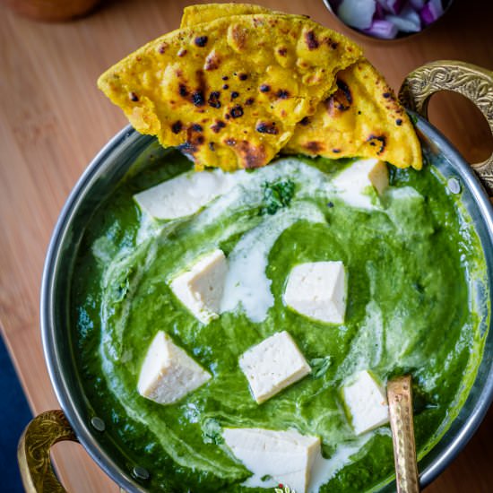 Instant Pot Palak Paneer