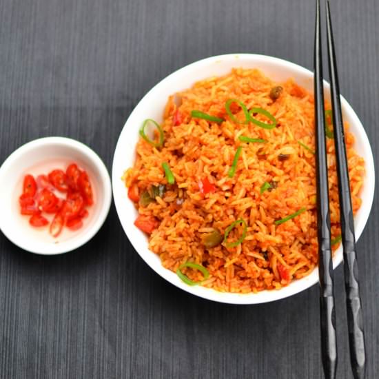 Vegetable fried rice