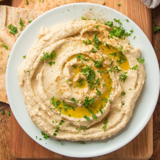 Roasted Garlic Hummus