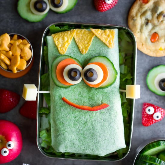 Frankenstein Halloween Sandwich