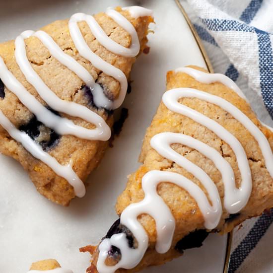 Keto Scones with Blueberry