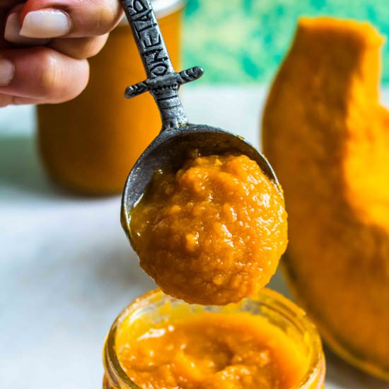 Easy Homemade. Pumpkin Puree