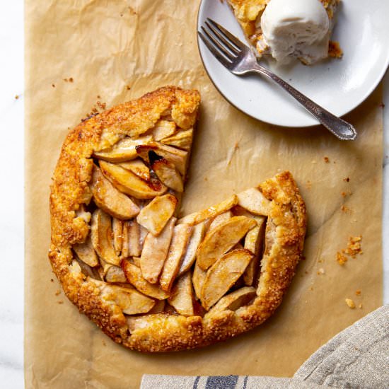 Easy Apple Galette