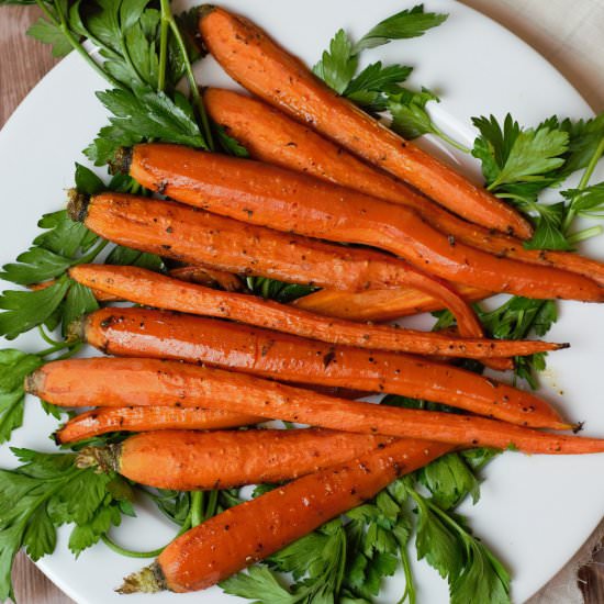 Roasted Glazed Carrots